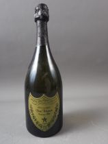 A bottle of Dom Perignon 1999 vintage champagne