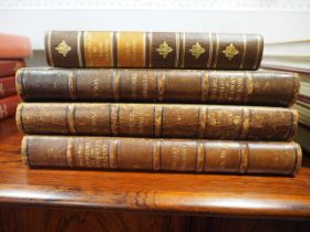 H Cescinsky: "English Furniture of the Eighteenth Century", 3 vols illust, half calf, and "The