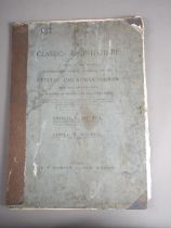 Mitchell C F & G A: "Classic Architecture", 1 vol illust, Batsford, 1901, working copy