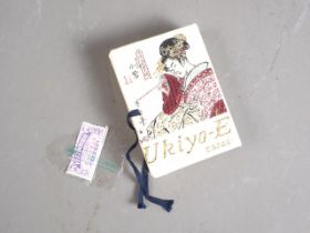 A boxed set of Ukiyo-E patience cards