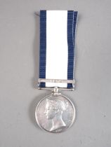 A naval General Service medal 1848, awarded to Thomas Starkey HMS Phaeton, with Java 1811 bar, and