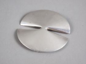 Georg Jensen a  silver brooch, designed by Nana Ditze, No 337A