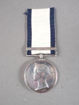 A naval General Service medal 1848, awarded to Richard Witherill HMS Pique, with Egypt bar 1801, and