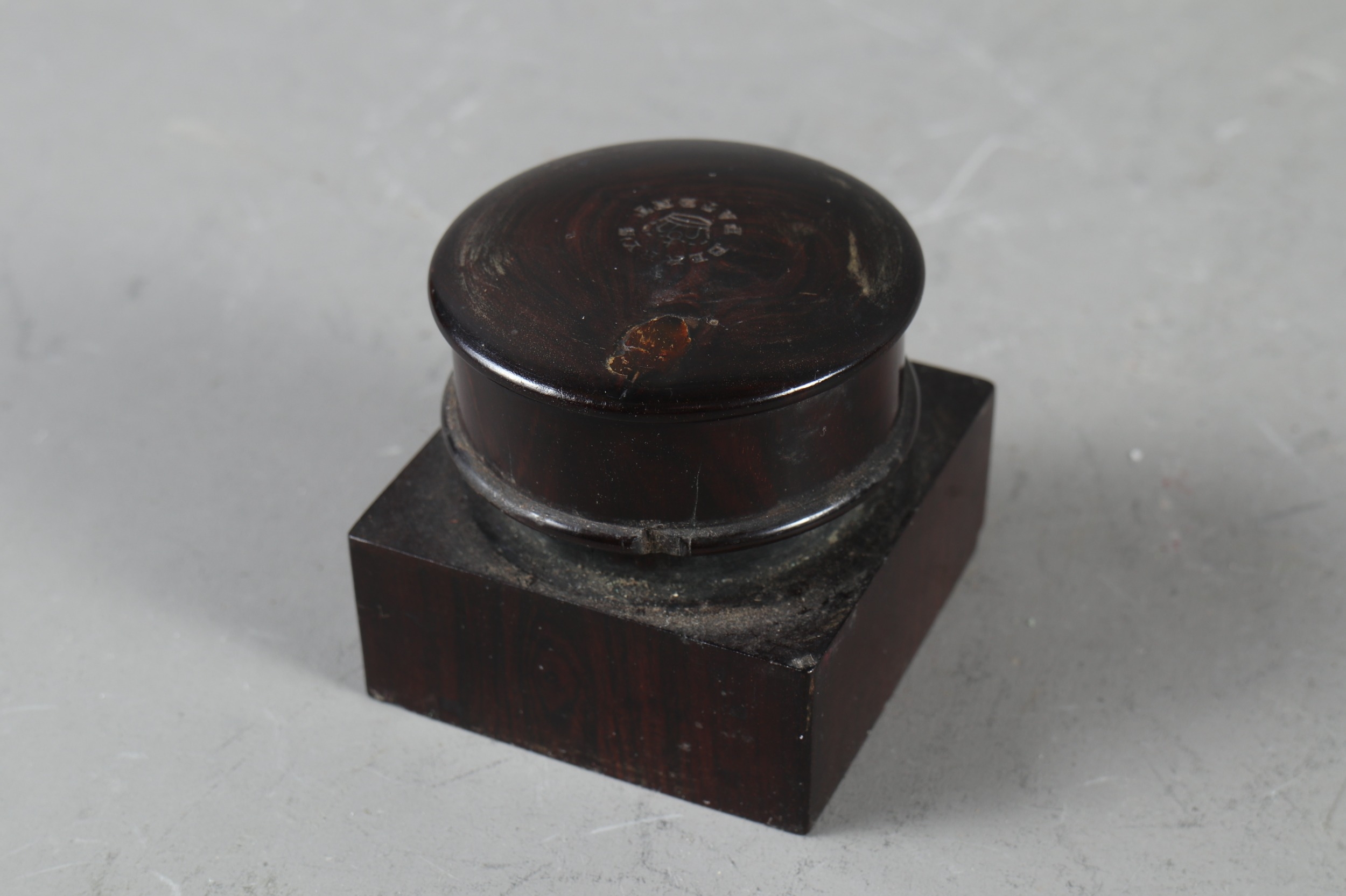 A 19th century mahogany and brass mounted writing box with fitted interior, secret drawers and - Image 3 of 3