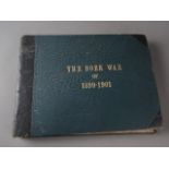 An album containing various information and photographs on the Boer War of 1899-1901