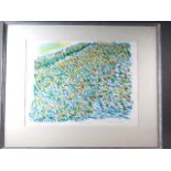 Bernard Cheese: a signed limited edition lithograph, "Fun Run" 1986, Artists Proof II, in strip