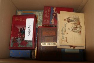 A collection of early 20th century decorative bindings of mostly novels