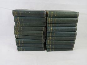 Scott's works, a classics book set dated 1897, cloth bound.