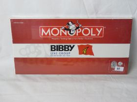 An as new unopened Monopoly Bibby Line Group Bicentenary edition.