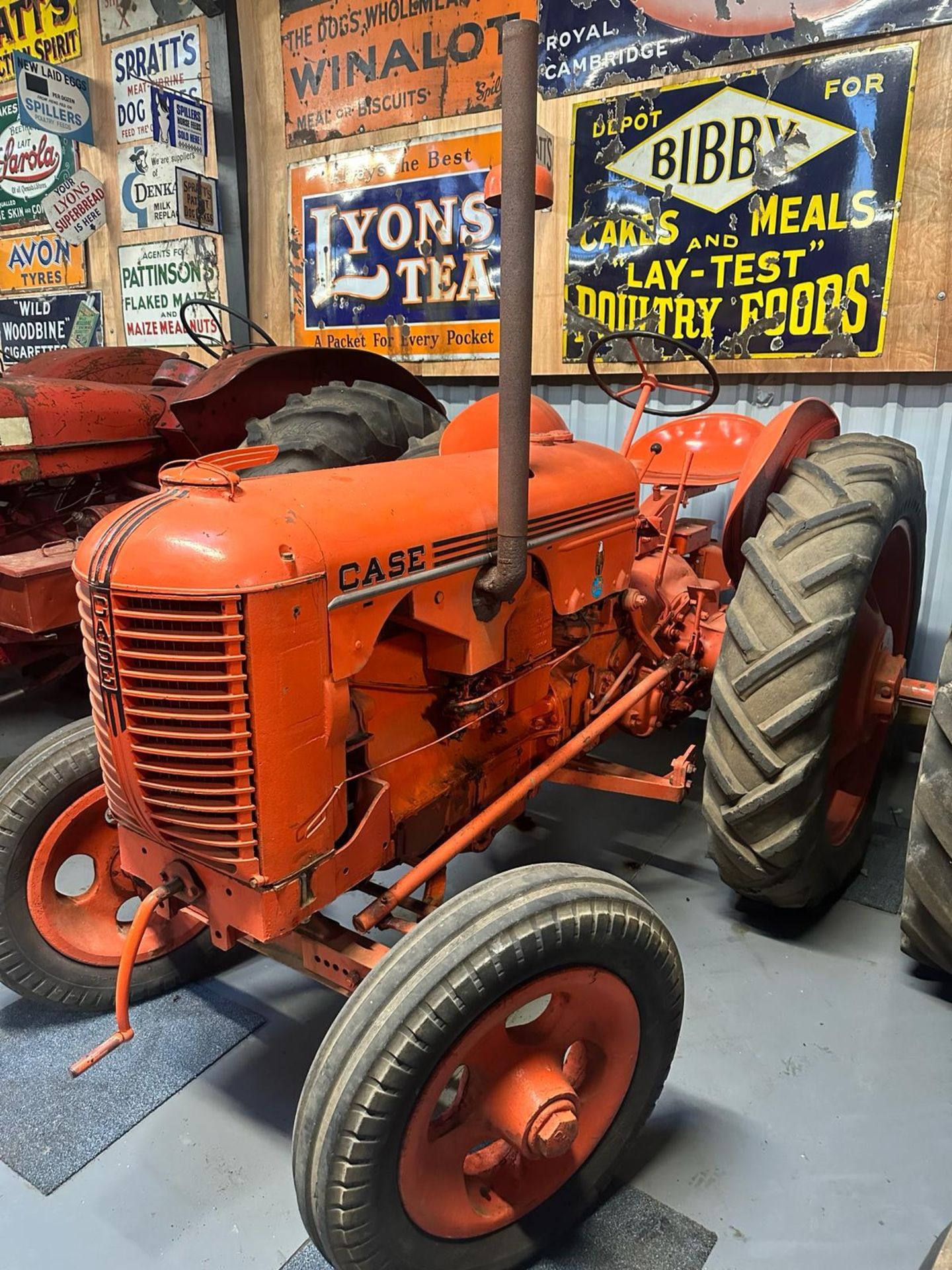 A Case DC4 tractor.