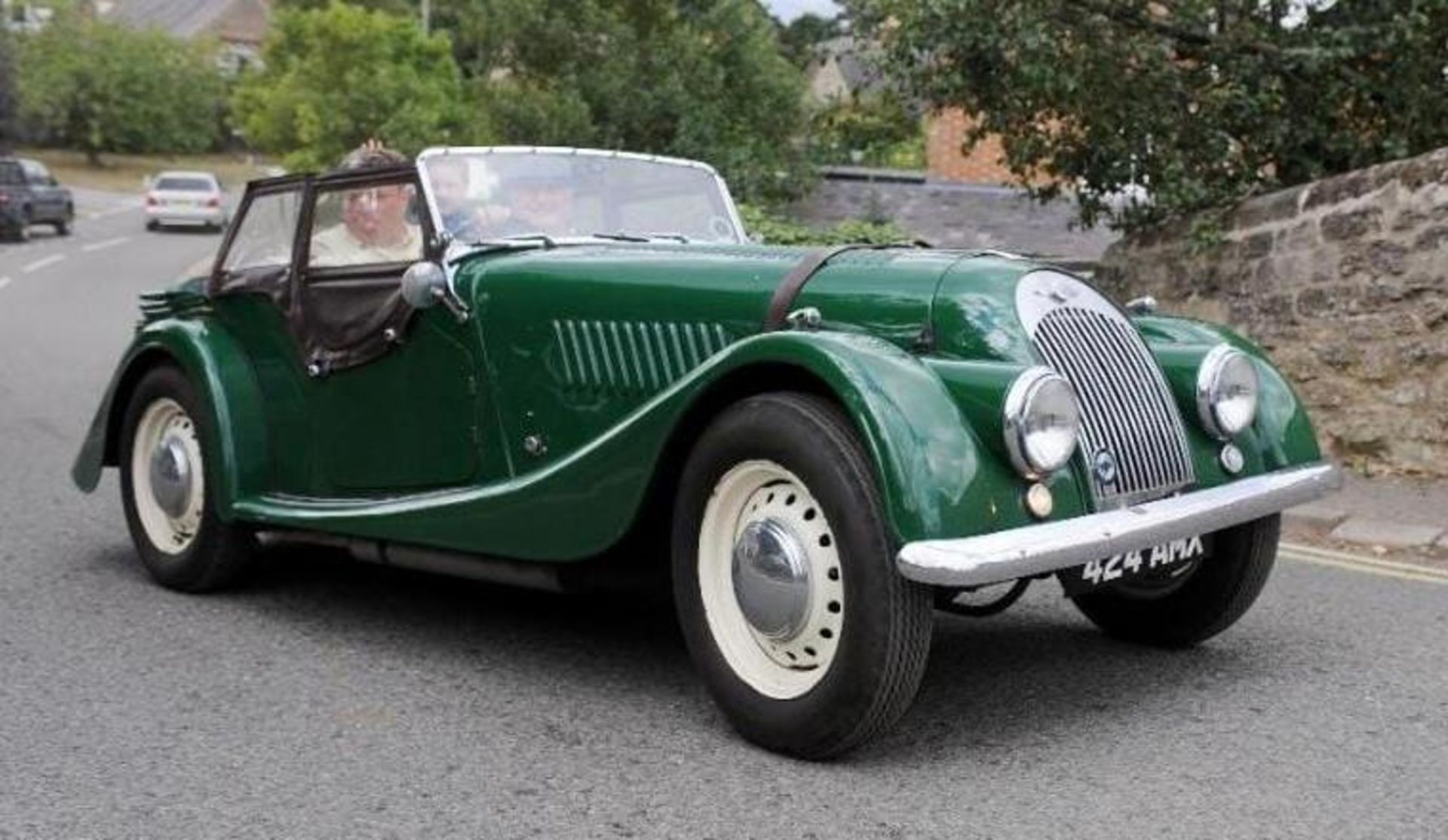 Morgan Plus 4 'Interim Cowl' 1954 - ex Pat Kennett. The only 4 seater example of the marque!