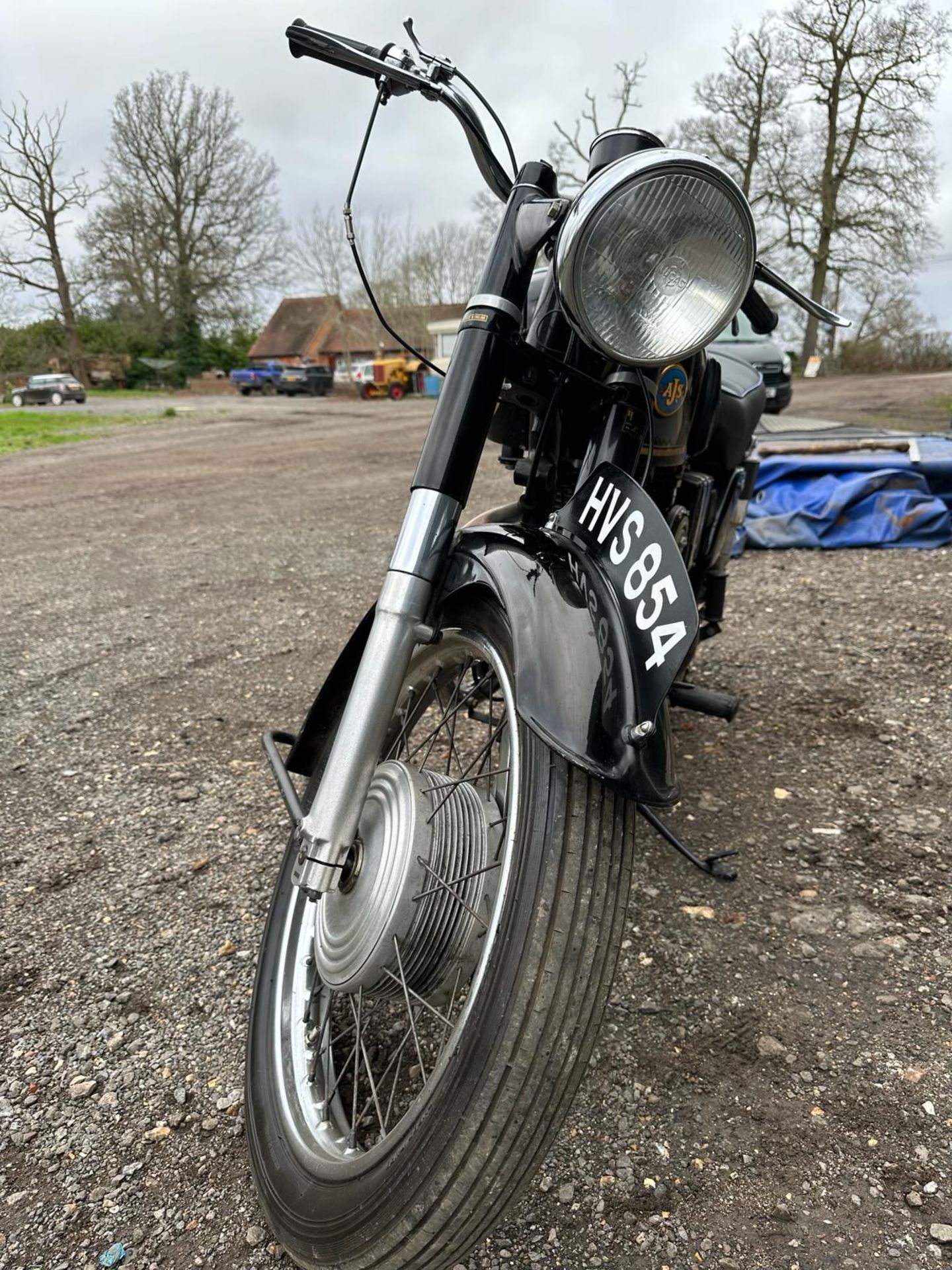 AJS 18M Motorbike, 500cc (Single cylinder) 1953 - Image 5 of 8