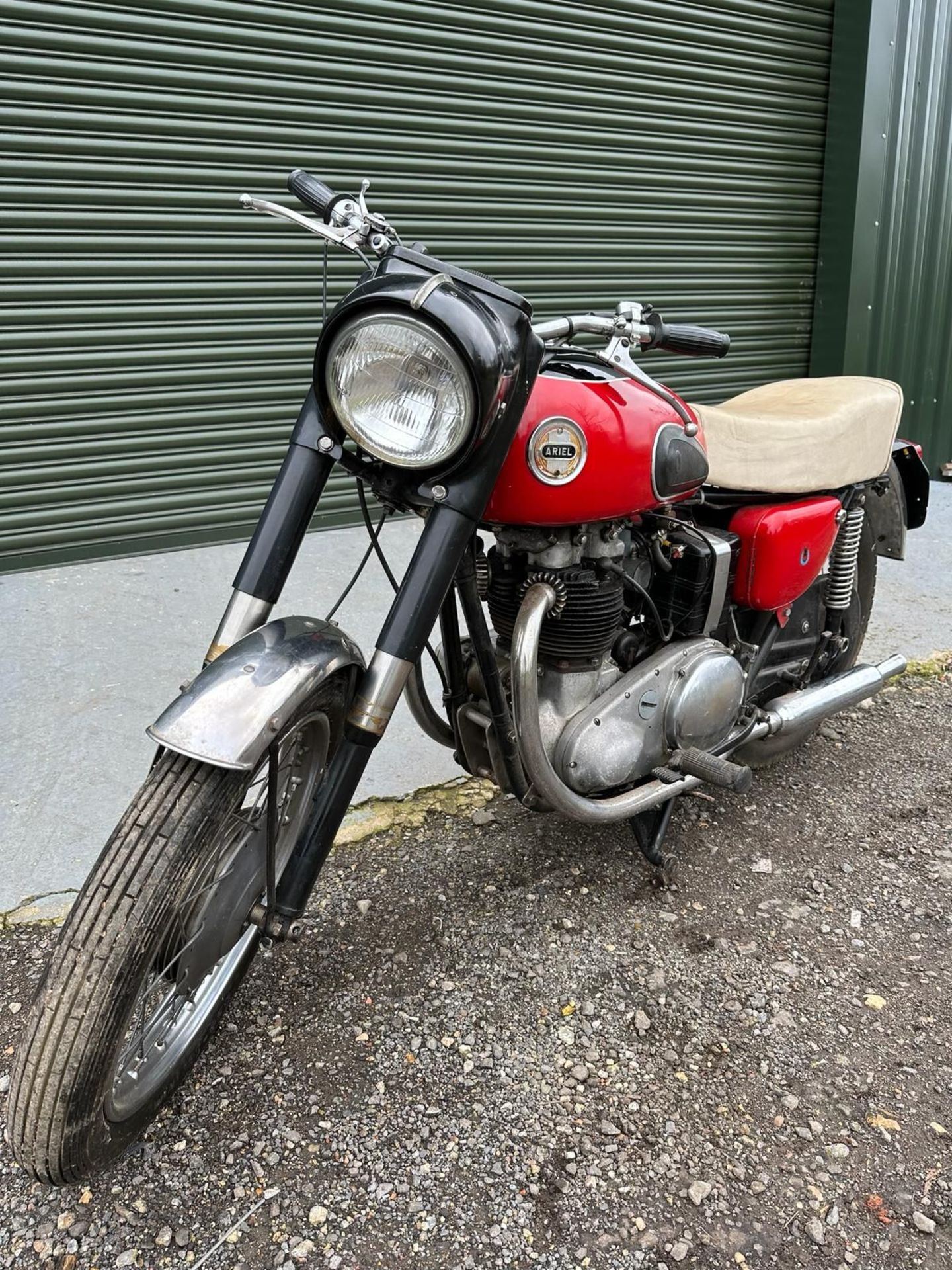 Ariel Huntmaster Motorbike, 650cc (Cyclone style) 1956