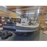 Zodiac Open 5.5m rigid inflatable boat with Mercury 115hp four stroke engine.