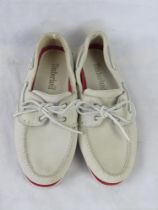 A pair of mens Timberland shoes,