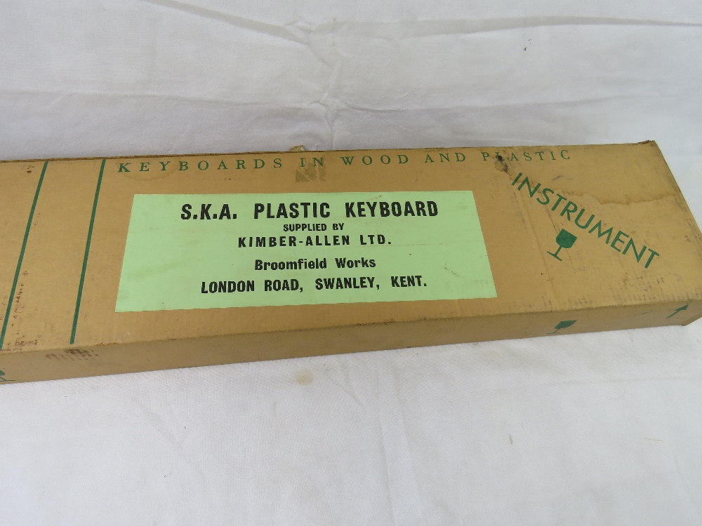 A S.K.A plastic keyboard in original box. - Image 2 of 2