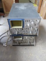 Two Philips PM3250 Dual Trace Oscilloscope.