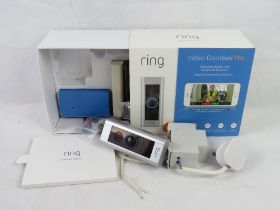 A Ring Video Doorbell Pro. Disclaimer: electrical items are sold as untested and without guarantee.