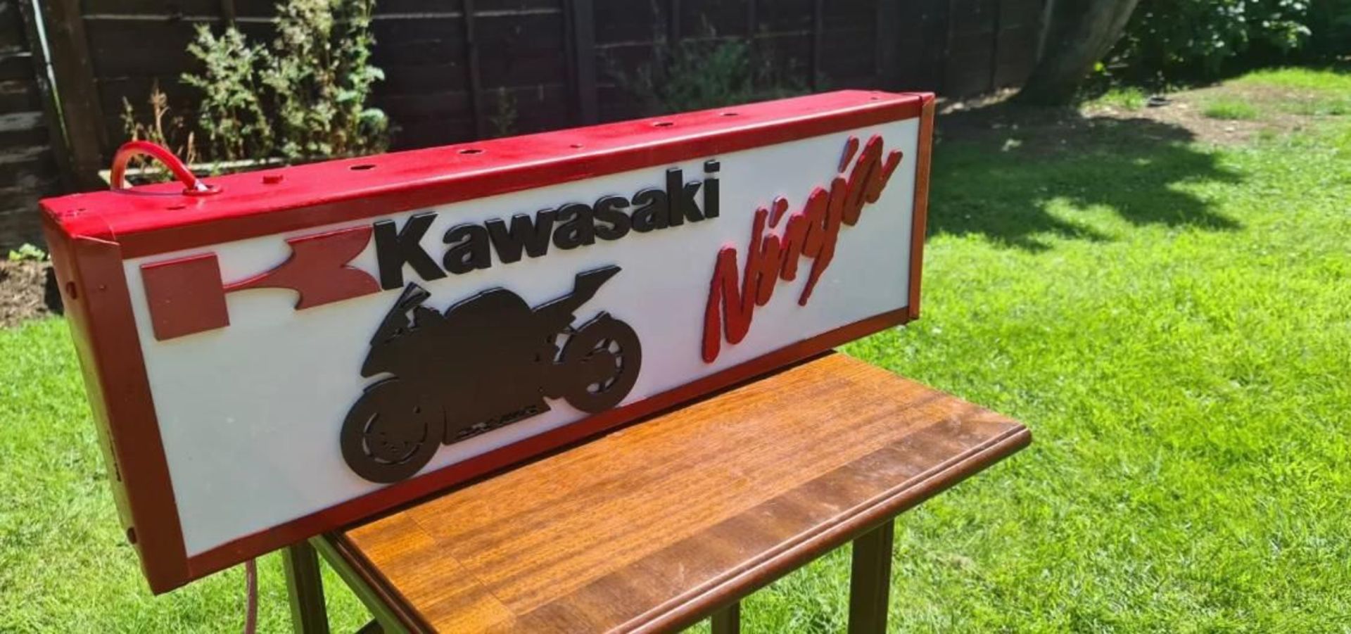 A contemporary 'Kawasaki Ninja' advertis - Bild 3 aus 7