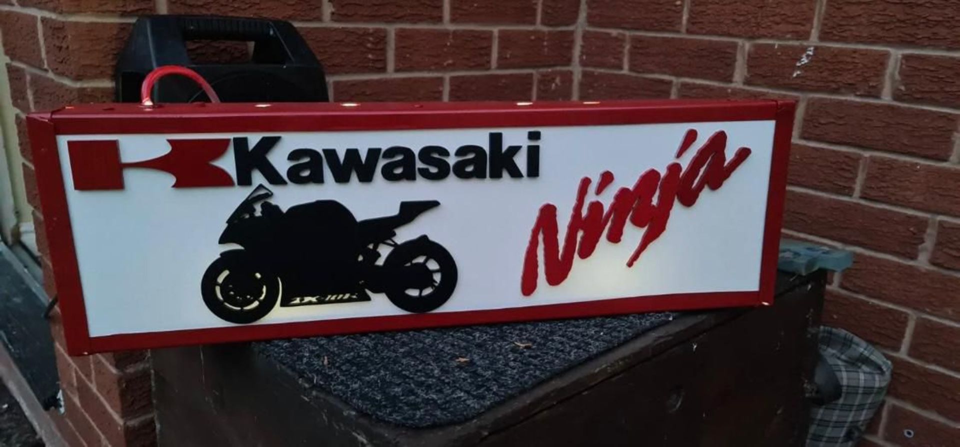 A contemporary 'Kawasaki Ninja' advertis - Image 6 of 7