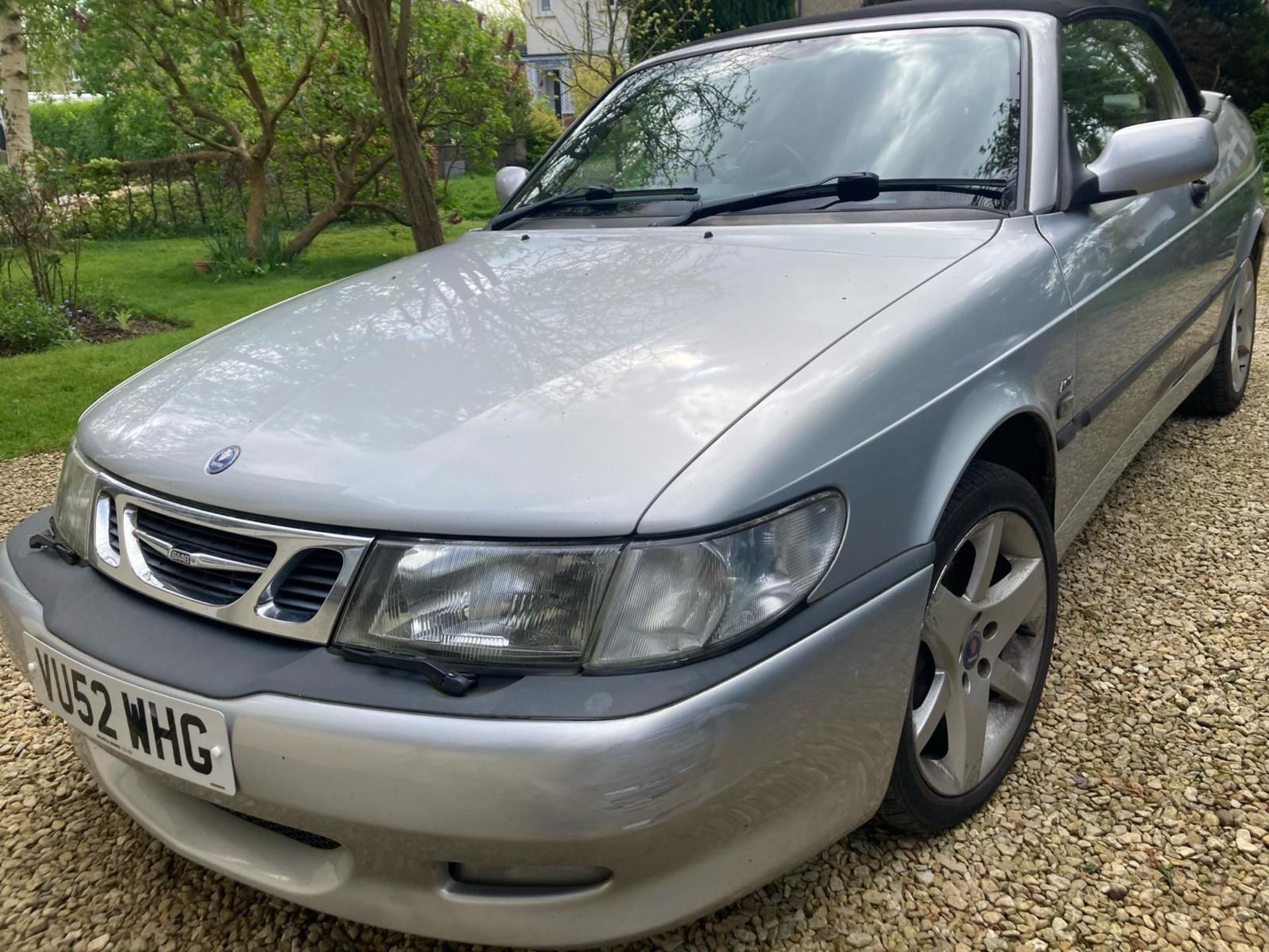 2002 Saab 9-3 Aero Convertible with 11 months MOT - Offered at No Reserve - Image 2 of 24