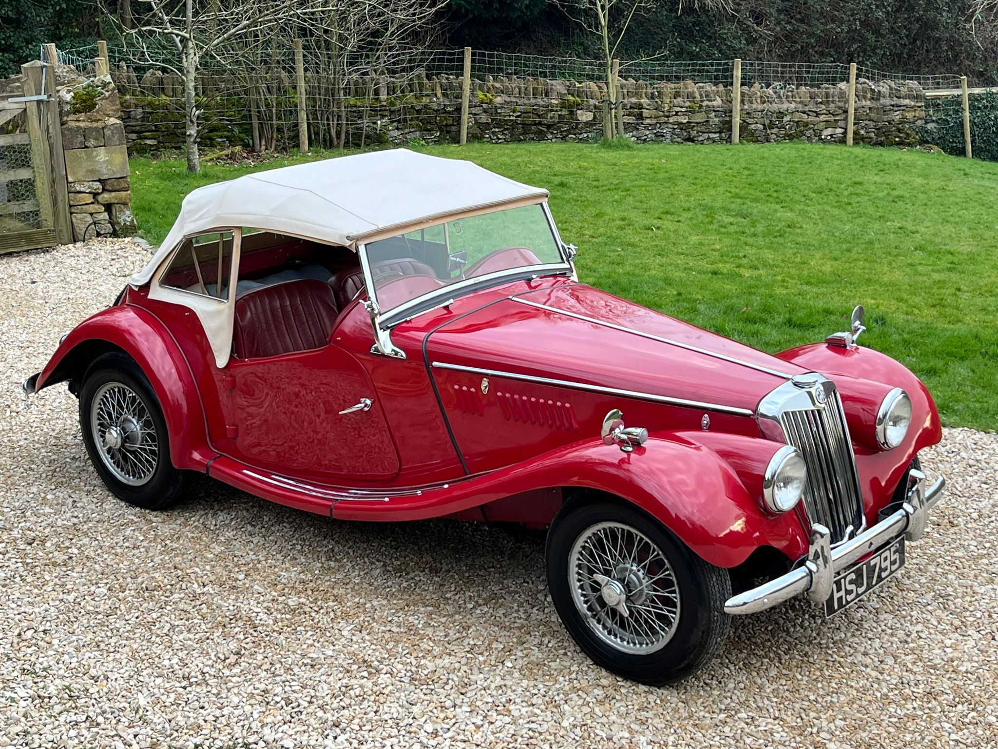 1953 MG TF with full restoration in 1998