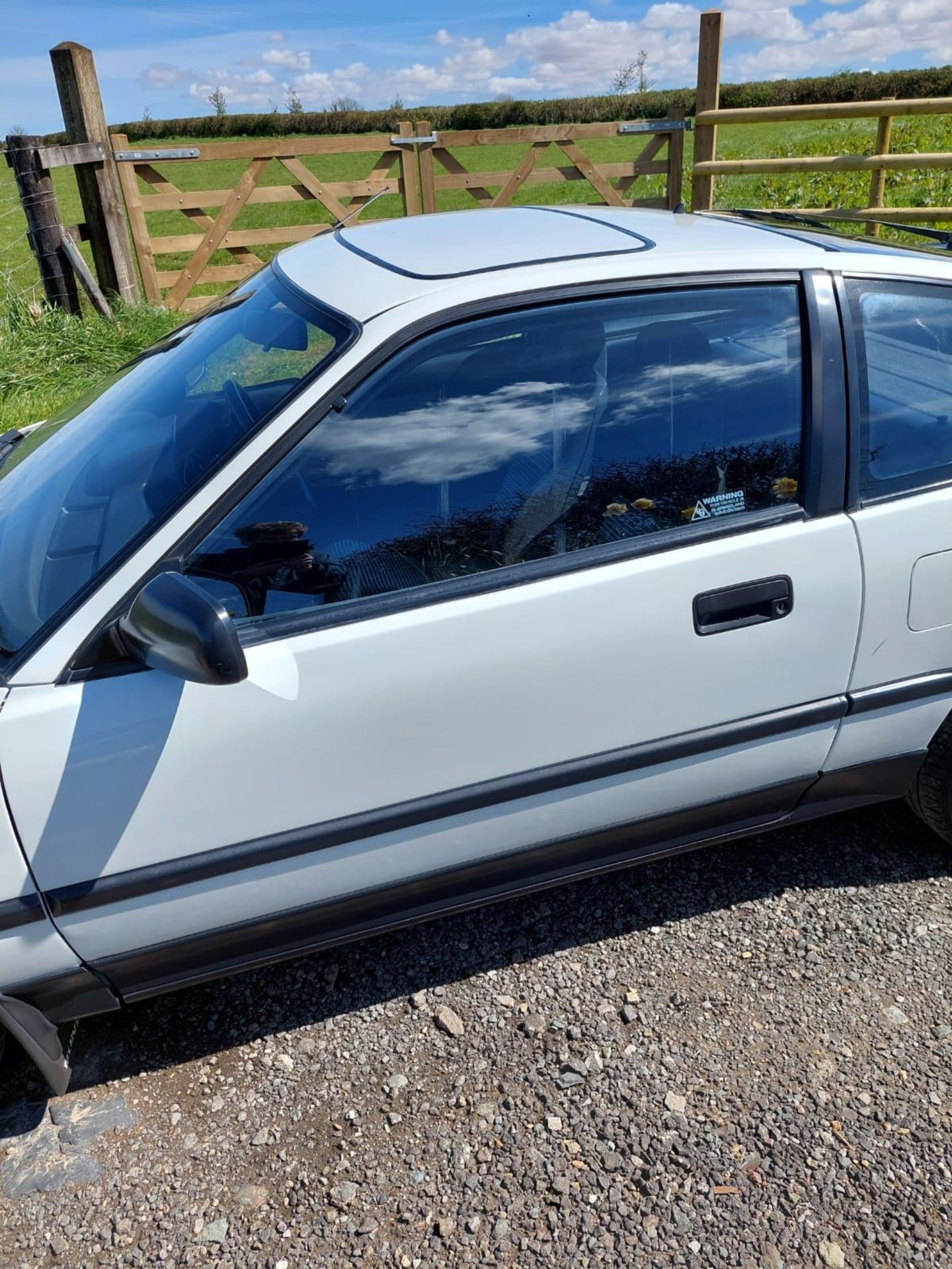 1989 Honda CRX with 17 service stamps and 12 months MOT - Image 3 of 19