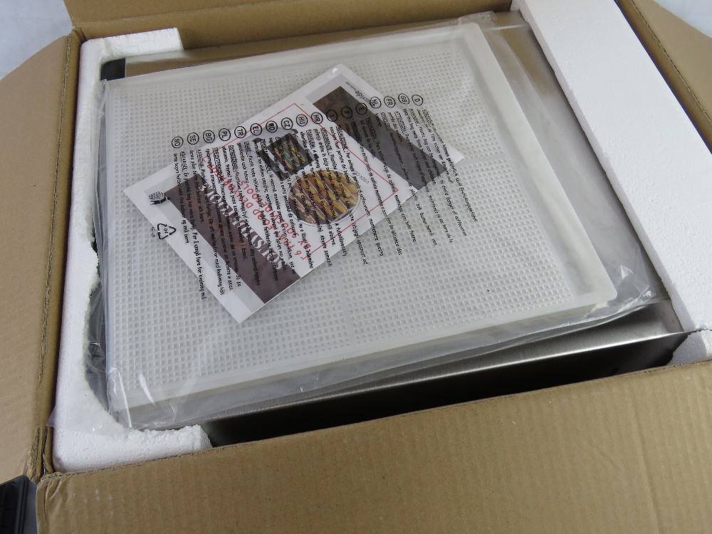 A stainless steel food dehydrator 'as new' in box. - Image 2 of 2