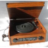 A record player turntable. Disclaimer: electrical items are sold as untested and without guarantee.