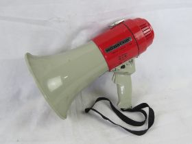 A Monacor megaphone. Disclaimer: electrical items are sold as untested and without guarantee.