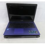 Three Asus laptops. Disclaimer: electrical items are sold as untested and without guarantee.