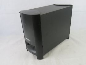 A Bose PS3-2-1 III powered speaker system.