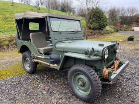 1945 Willys Jeep - Military Vehicle - Restored and raring to go...