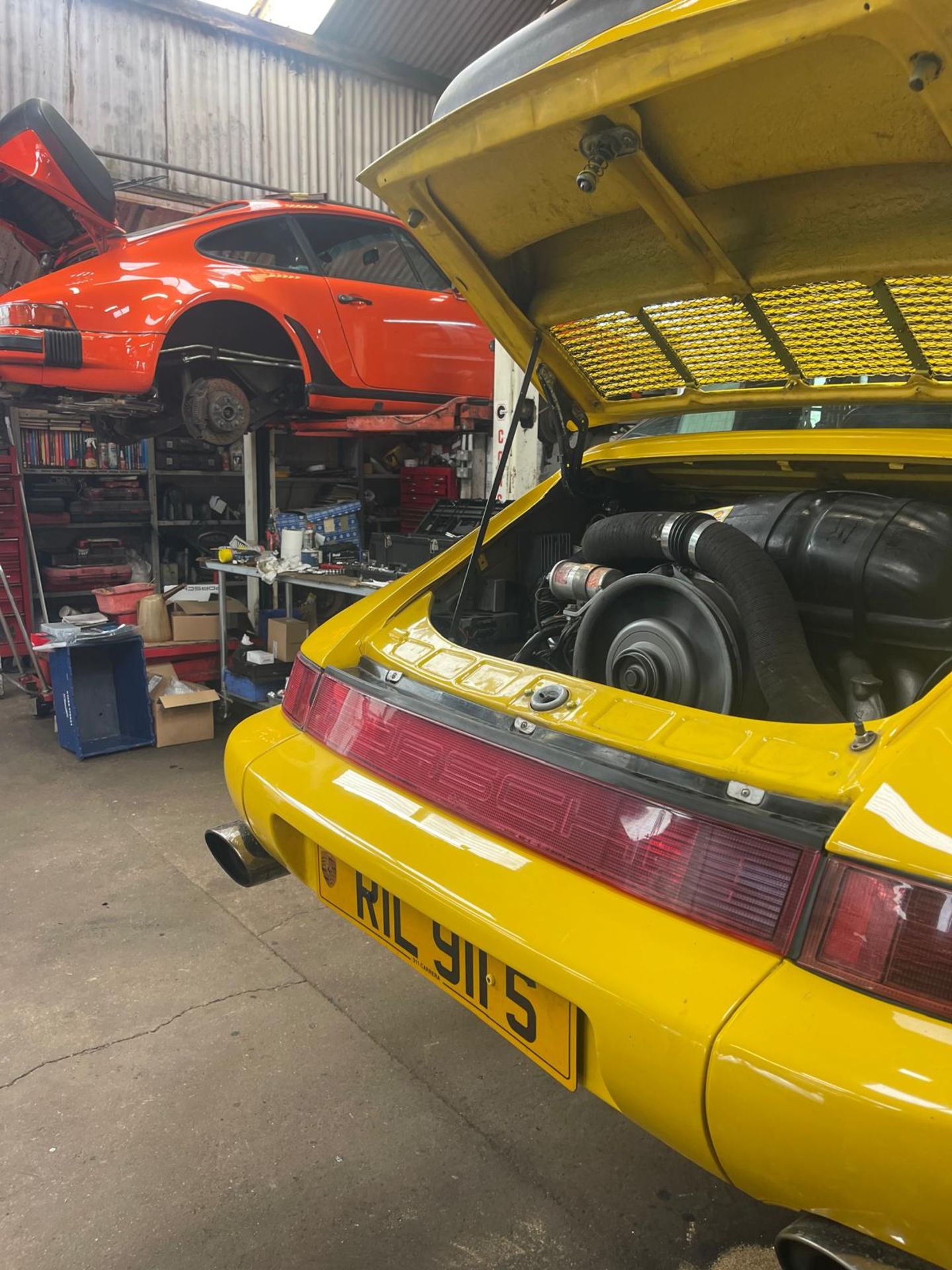 1976 Porsche Carrera Targa with 964 body - Serviced 1st May 2024 - The Yellow Peril! - Image 20 of 30