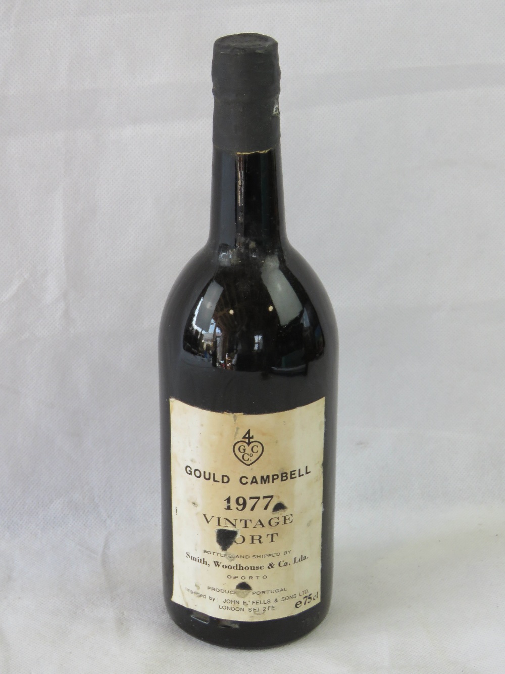 A bottle of Gould Campbell 1977 Vintage Port, 75cl, Origin: Douro, Portugal.