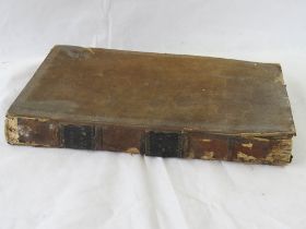 Folio Bible Published Dundee: Printed by Henry Galbraith, M.DCC.LXIII (1763).