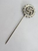 A WWII German NSDAP / DAF Party stick pin.