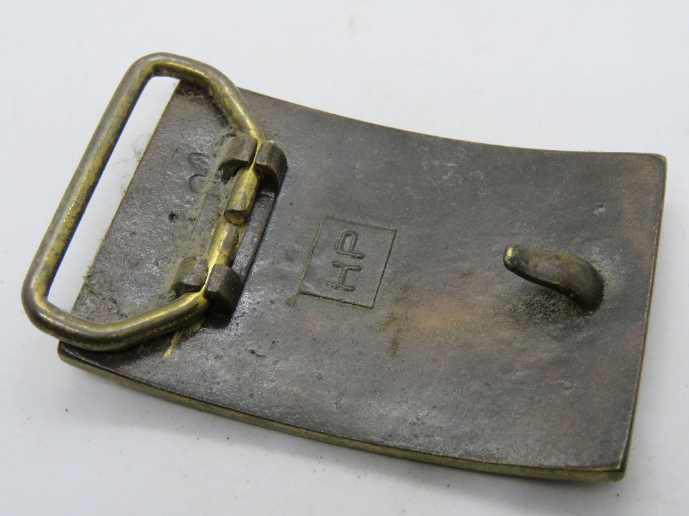 A vintage Virgina belt buckle, marked HP to back. - Image 2 of 2