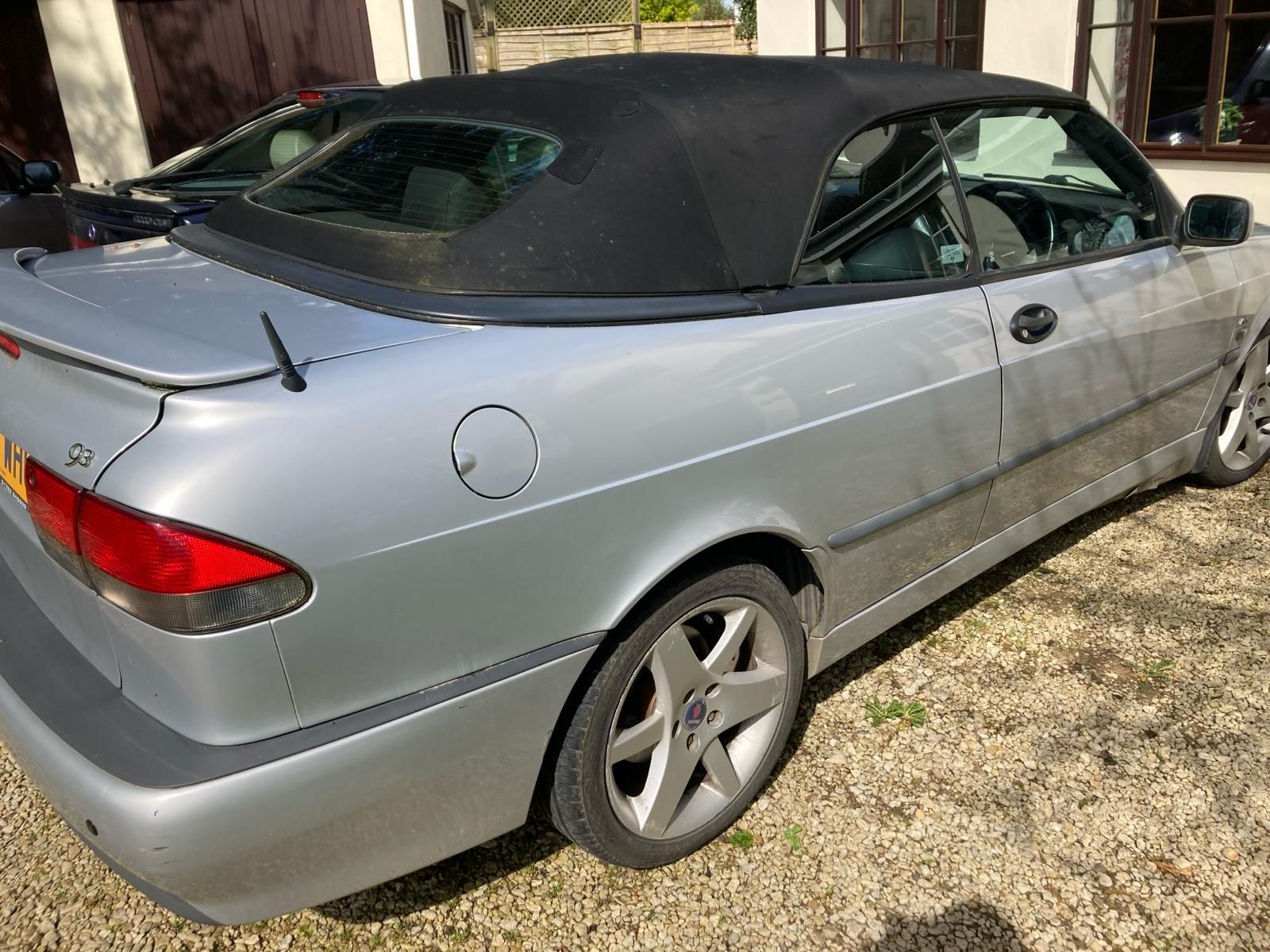 2002 Saab 9-3 Aero Convertible with 11 months MOT - Offered at No Reserve - Image 8 of 24