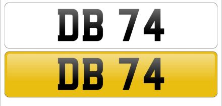 DB 74 registration number on retention