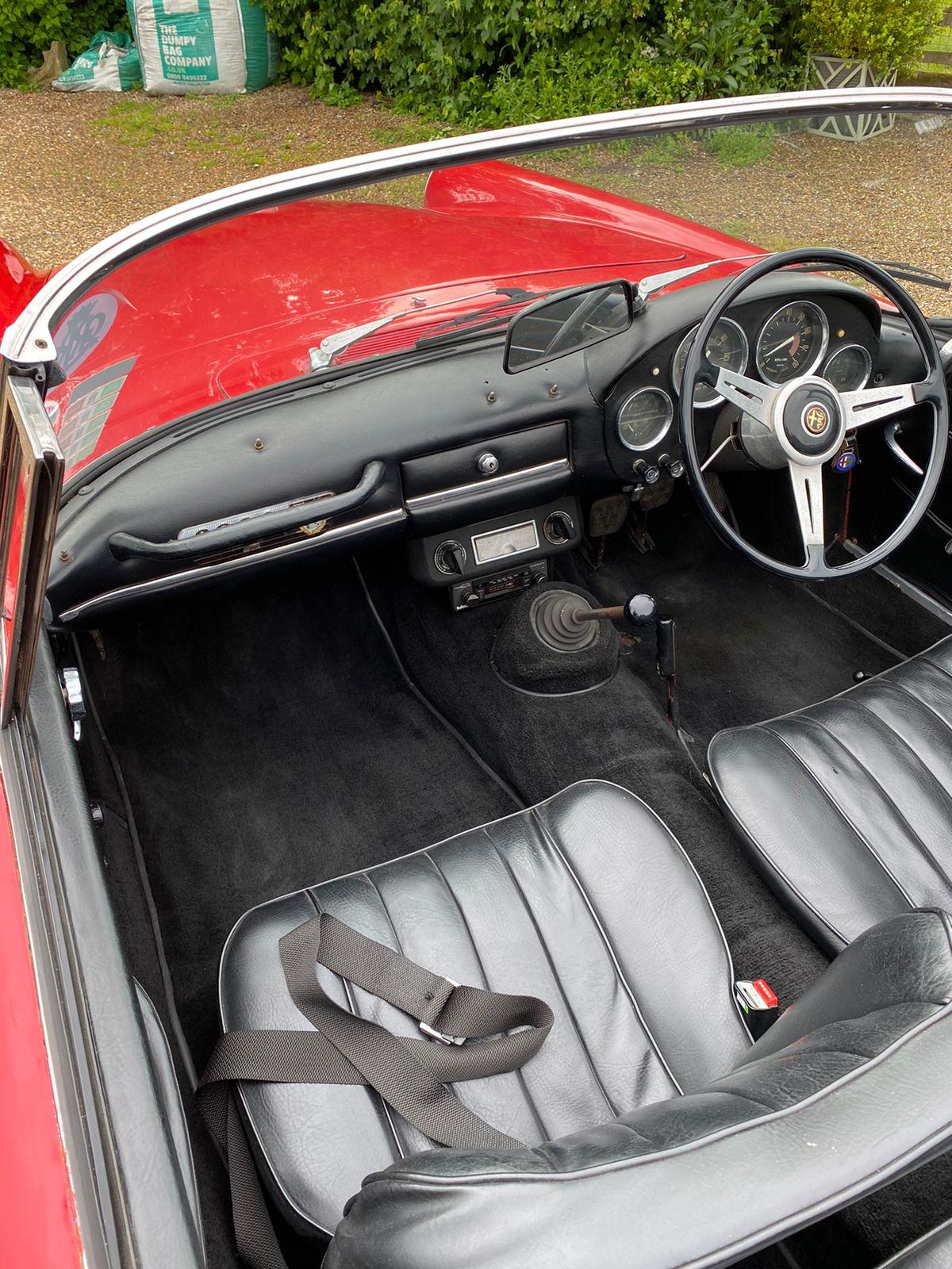 1963 Alfa Romeo 2600 Spider - First Registered 1967 - Image 15 of 25