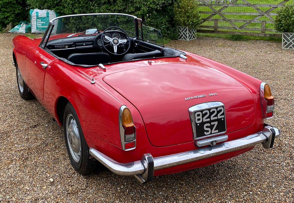 1963 Alfa Romeo 2600 Spider - First Registered 1967 - Image 6 of 25