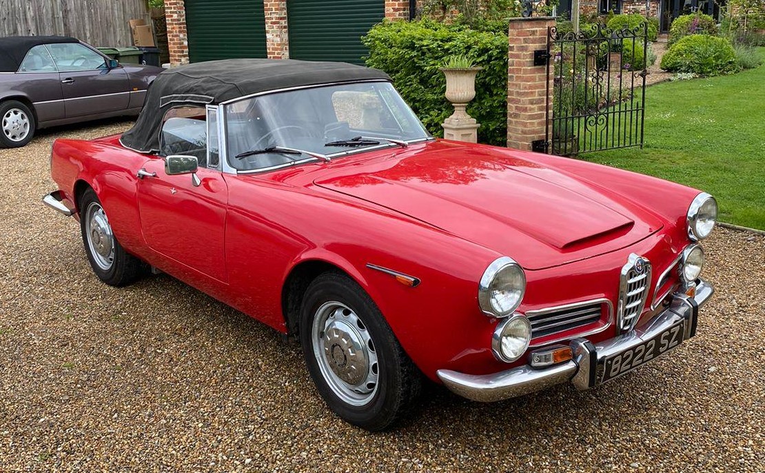 1963 Alfa Romeo 2600 Spider - First Registered 1967