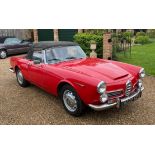 1963 Alfa Romeo 2600 Spider - First Registered 1967