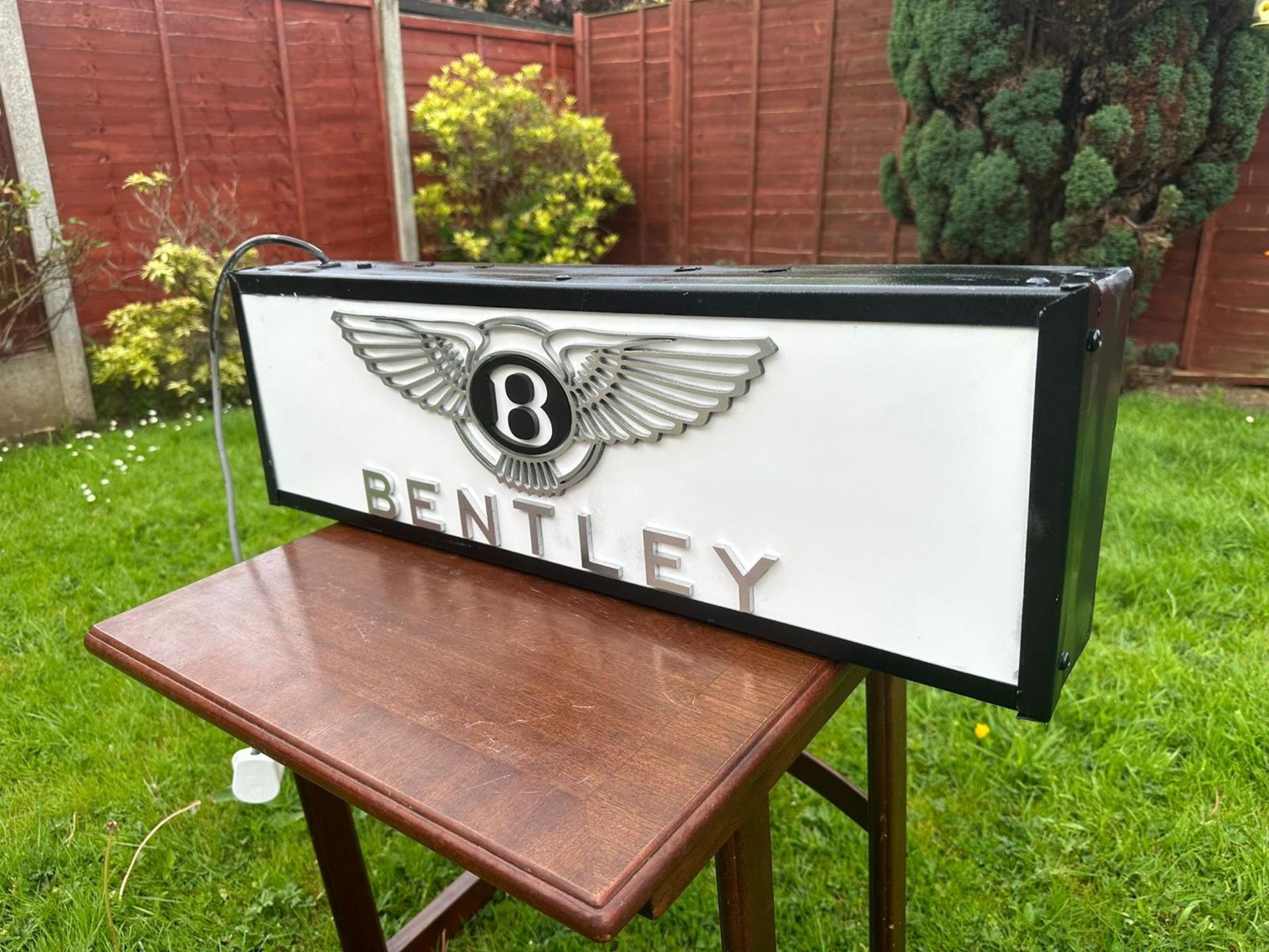 A contemporary Bentley illuminated box s - Image 7 of 8