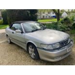 2002 Saab 9-3 Aero Convertible with 11 months MOT - Offered at No Reserve
