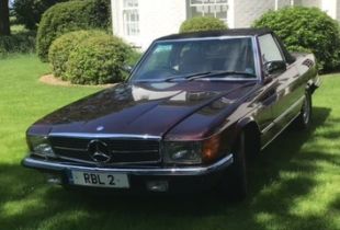 1985 Mercedes 380SL Auto Convertible with hard top roof - Classic Mercedes Motoring