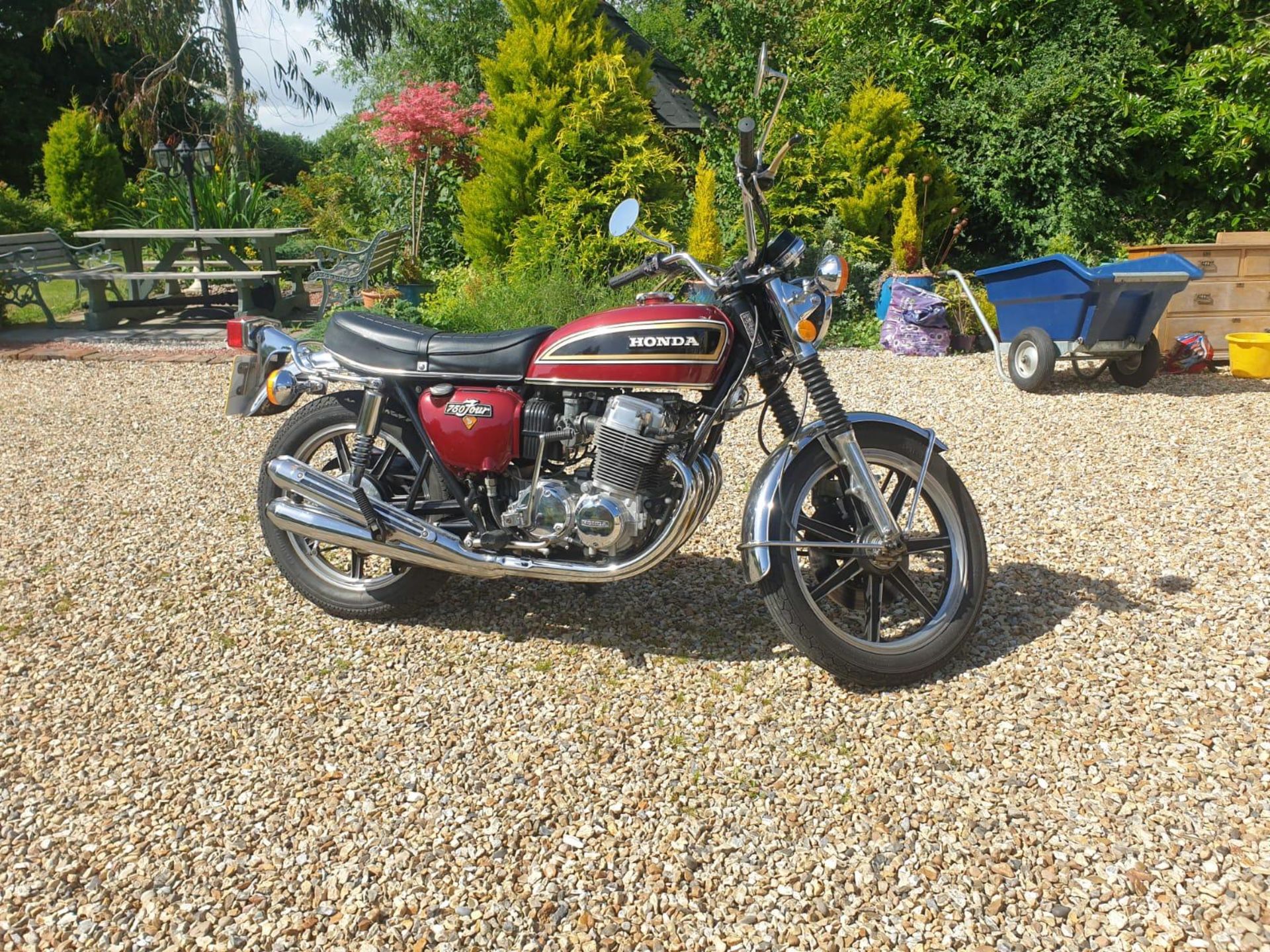 1976 Honda CB 750 K6 Motorbike - Bild 2 aus 6