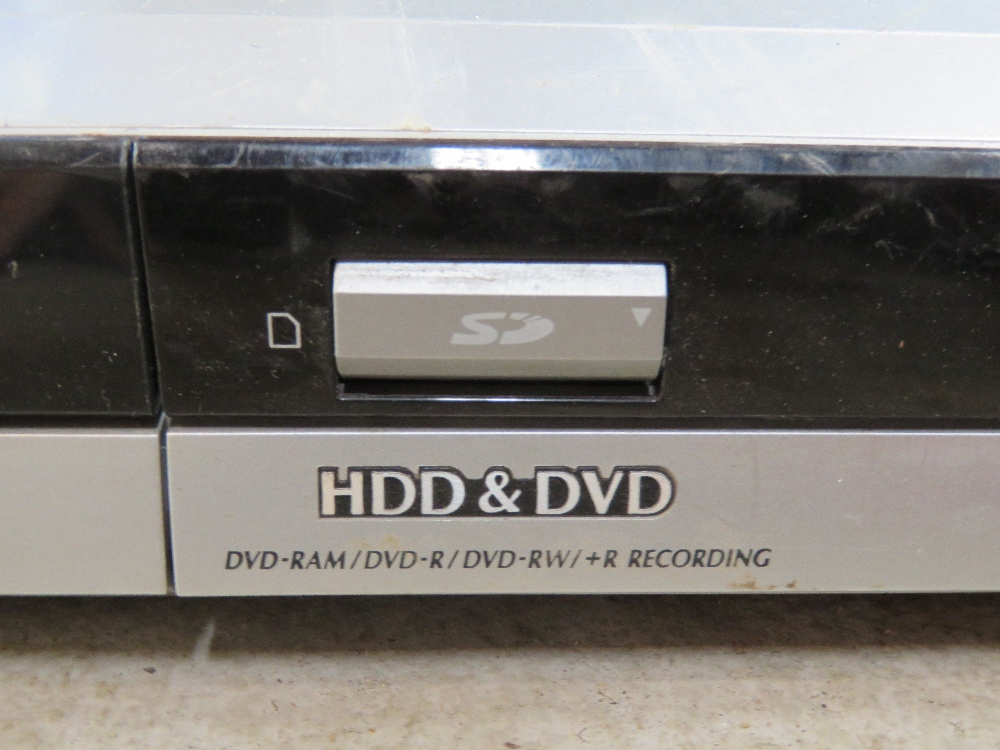 A Panasonic DVD recorder. Disclaimer: electrical items are sold as untested and without guarantee. - Image 3 of 3