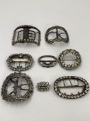 A COLLECTION OF UNHALLMARKED SILVER, CONTINENTAL SILVER AND OTHER ANTIQUE AND VINTAGE PASTE,